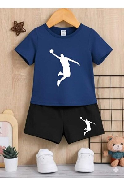 Nice Clothes ΚΑΛΟΚΑΙΡΙΝΟ ΠΑΙΔΙΚΟ ΣΕΤ ΜΠΛΟΥΖΑΚΙ-ΣΟΡΤΣ UNISEX (ΜΕ ΣΤΑΜΠΑ ΜΠΑΣΚΕΤ)