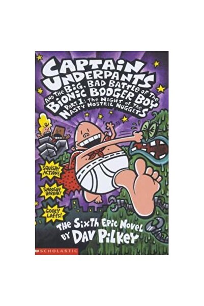 Scholastic Big, Bad Battle of the Bionic Booger Boy