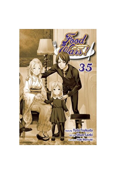 Viz Media Πόλεμοι τροφίμων! Σοκουγκέκι νο Σόμα, Τόμος. 35