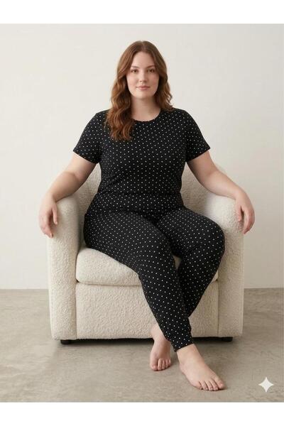 sleeproom Plus Size Summer Women's Pajama Set