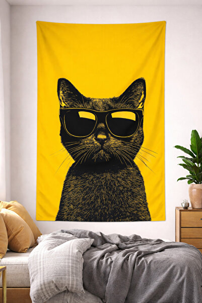 Vagonik Cat Wall Covering Wall Tapestry Quality Fabric