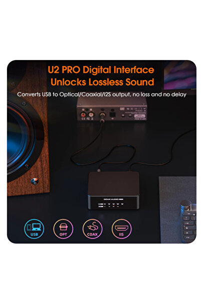 Douk Audio U2 PRO XMOS XU316 Digital Interface DDC Reclocker