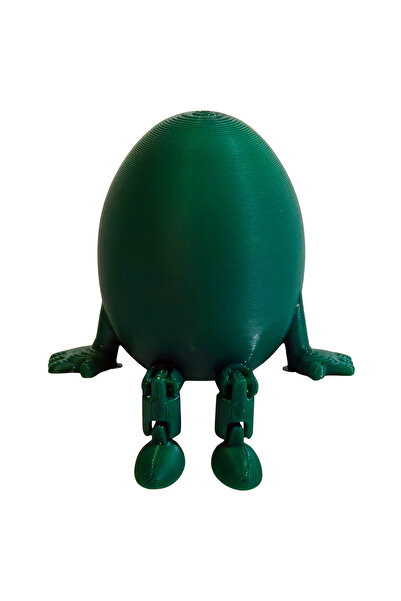 Fresh Candles Flexi Egg with Legs – 3D Print