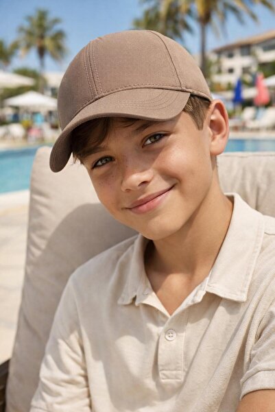 MARBERRY Șapcă reglabilă din bumbac de nurcă, pălărie pentru băieți