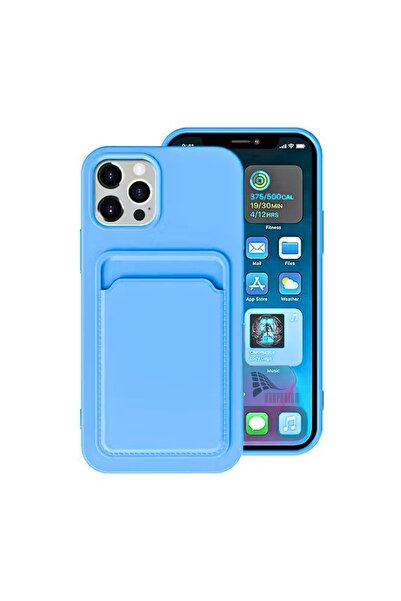HANPORIUM iPhone 12 Pro Compatible Silicone Case with Card Holder, Flexible P...