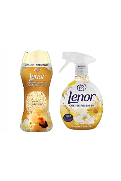 downy Lenor | Scented Beads + Scent Spray and Wrinkle Remover and Static Clin...