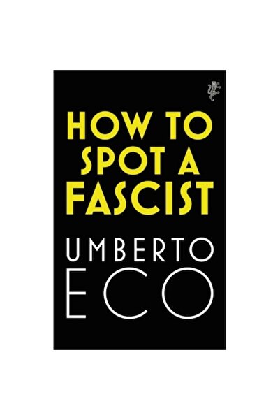 Vintage Publishing How To Spot A Fascist