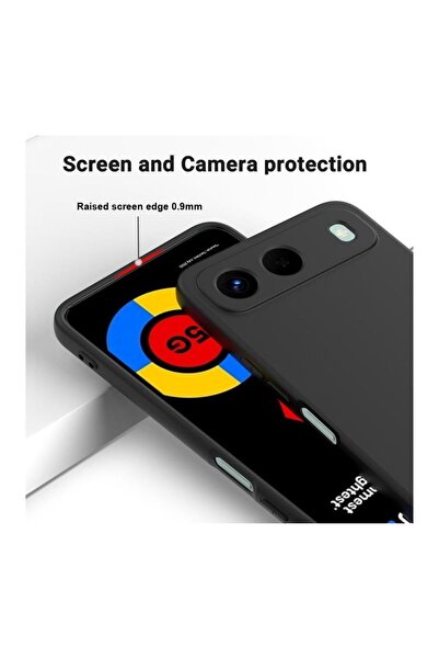 HANPORIUM Infinix Hot 60i 5G Uyumlu Silikon Kılıf - Pastel Renk Kamera Korumalı Esnek Kapak - Lacivert