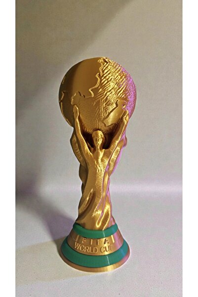 Bukalemun Shop FIFA Dünya Kupası Kupa Biblo 25 cm | Dekoratif Altın Kupa Mode...