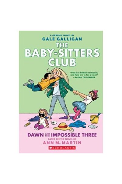 Graphix Dawn And The Impossible Three (the Baby-sitters Club Graphic Novel #5...