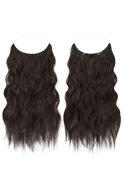 Dotail Extensii de păr Feshfen, tip invizibil, cu șuvițe transparente, ondula...