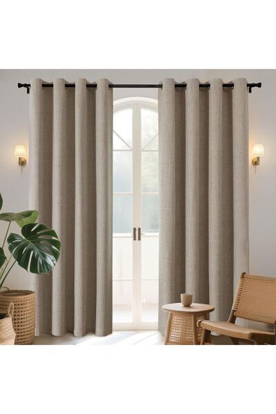 Dotail Joydeco Blackout Curtain Set (2 pieces), 240 x 135 cm, 100% Blackout, ...