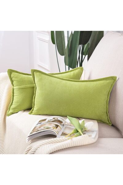 Dotail Madizz 2-piece pillowcase set, soft chenille design, 40 x 80 cm, polye...