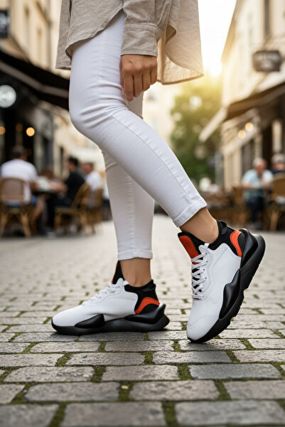 casualshoes Women's casual everyday sneakers H9 made of ecological leather, s...