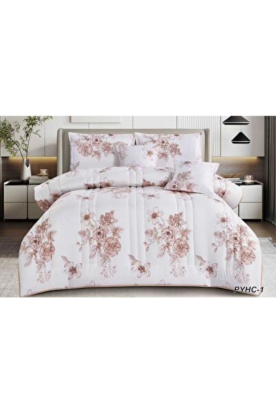 SFT Summer Tree Patterned Microfiber Bedspread and Bed Sheet Set 220*240cm