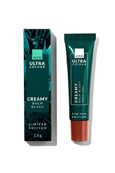 AVON Peachy Sand Lip Balm – natural peach shade for hydrated lips 15 g