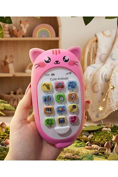 abnturk 1 Adei Renkli Oyuncak Telefon Aktivite Oyuncak