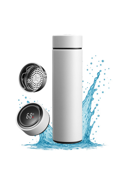OEM Smart thermos 500 ml with LED display, thermal insulation, 316 stainless ...