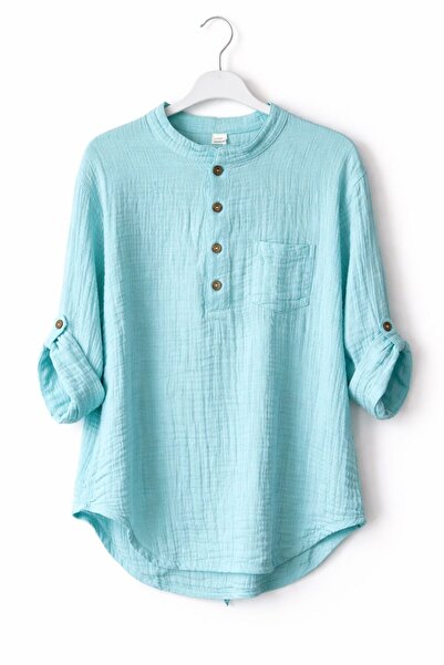 Turkotton Muslin Hakim Collar Shirt