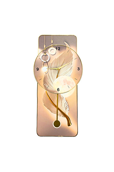 OEM Pendulum clock 30x60 cm, diameter 40 cm, modern design, silent mechanism