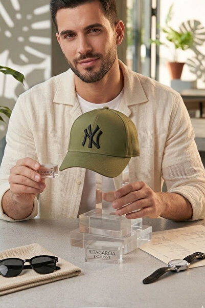 Ritagarcia Unisex Cotton Baseball Cap with Embossed Letter Embroidery