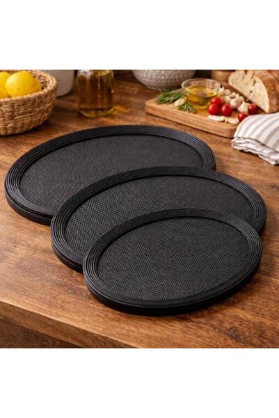 S.V.D صينية تقديم من خشب الروطان