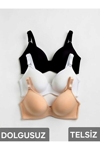 SOFENNA Lotus (Dolgusuz Telsi̇z) Daily 3-Pack Bra