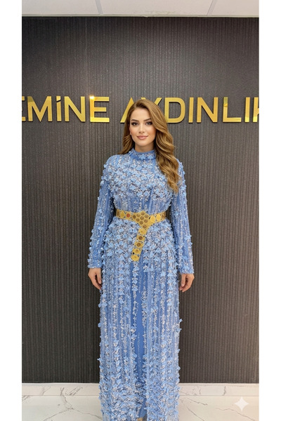 shop Bebe mavi kaftan