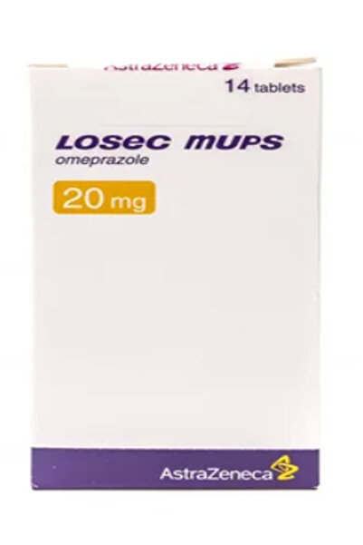 EzyCare LOSEC MUPS 20MG TAB 14S