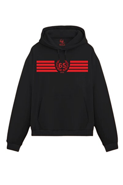 Rabona Fashion Van 65 Legacy – City Series Sweatshirt/Hoodie with Wreath Deta...