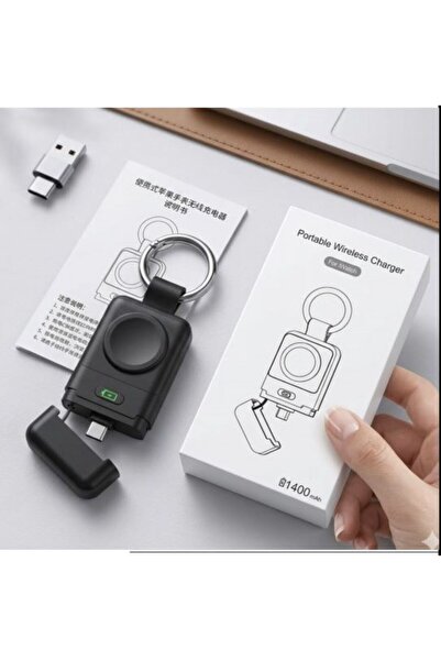 SimpluAcasa Mini External Battery / Portable Wireless Charger Keychain for Ap...