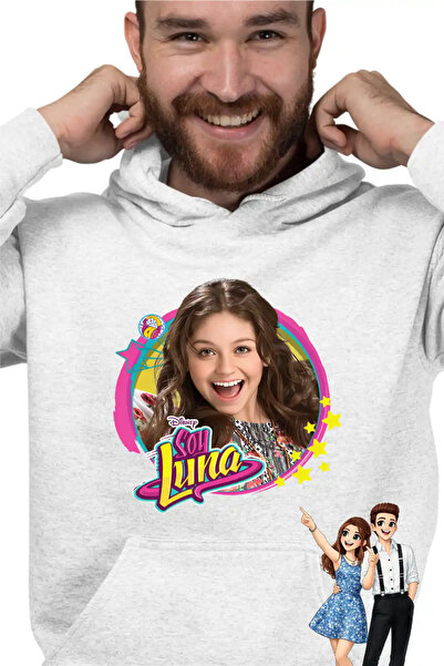 OEM Ανδρικό Φούτερ με κουκούλα Soy Luna Karol Sevilla