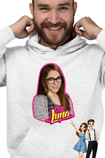 OEM Ανδρικό Φούτερ με κουκούλα Soy Luna Nina Simonetti