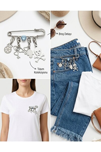 AYFAACCESSORIES Kadın Aksesuar / Broş & Çengelli İğne