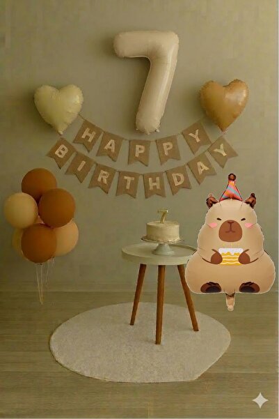 ÇITIPITISTORE مجموعة بالونات عيد الميلاد بتصميم كايبارا