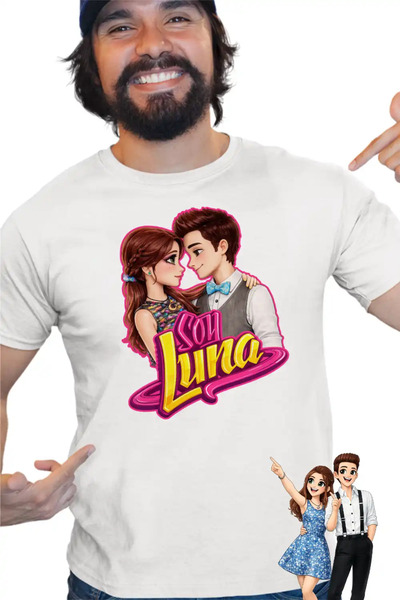 OEM Men's T-Shirt Soy Luna Valente Love