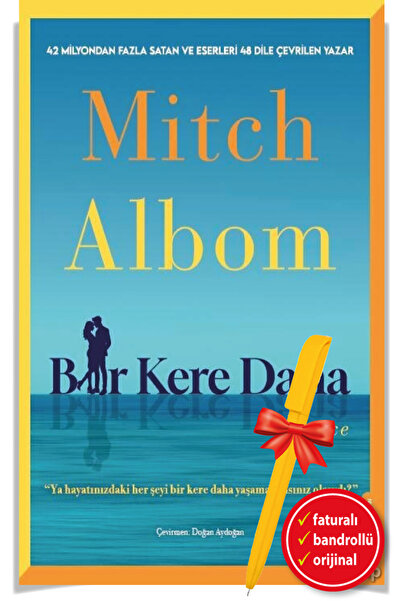 Destek Yayınları Alfa Kalem+ Bir Kere Daha (Mitch Albom) YENİ Destek Roman Öy...