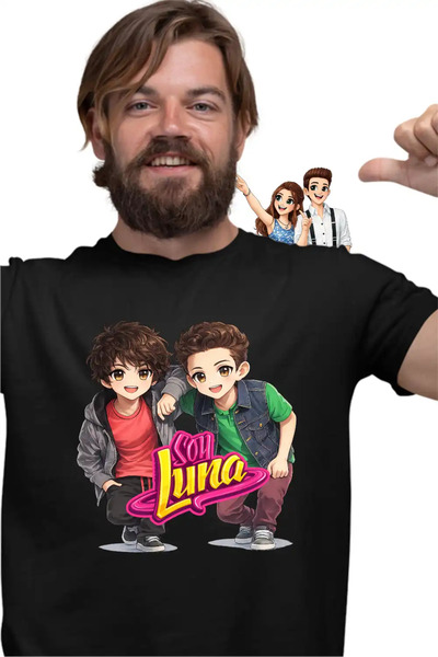 OEM Men's T-Shirt Soy Luna Boys Chibi