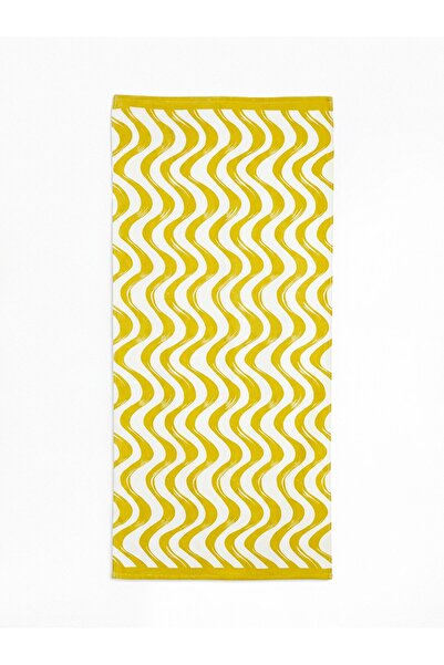 LC Waikiki Patterned Men's Beach Towel 70X150 cm