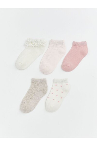 LC Waikiki Baby Girl Booties Socks Pack of 5