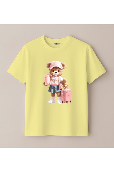 BLITZIST Cool Bear-Tarz Φούτερ για κορίτσια με στάμπα αρκουδάκι και λαιμόκοψη...