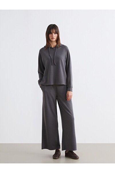 LC Waikiki Women's Wide Leg Sweatpants with Elastic Waist