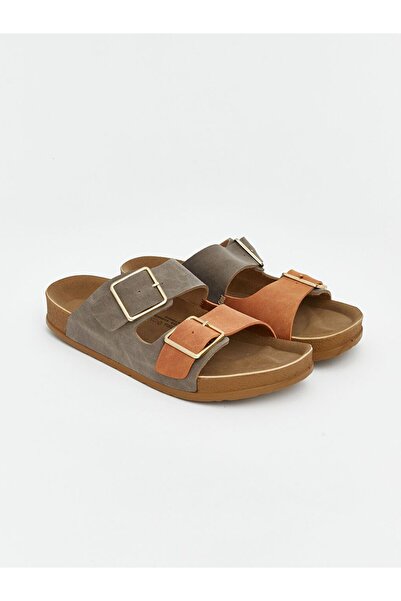 LC Waikiki Double Striped Women's Slippers