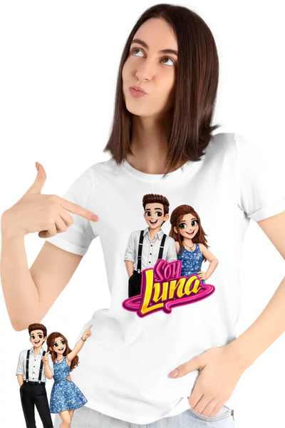 OEM Women's T-shirt Soy Luna Cartoon