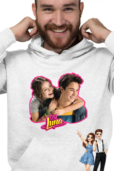 OEM Men's Hoodie Soy Luna Simon Love Valente