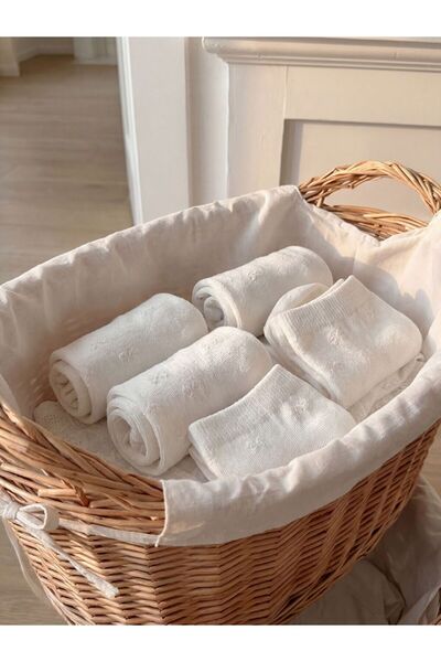 LC Waikiki Fiyonk Με σχέδιο Γυναικεία Μποτάκια Κάλτσες 5-συσκευασία