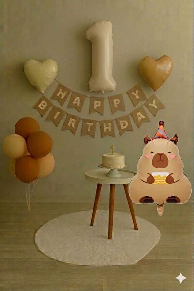 ÇITIPITISTORE مجموعة بالونات عيد الميلاد بتصميم كايبارا