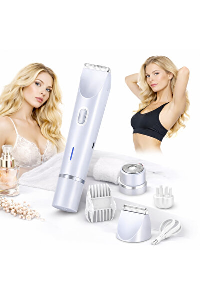 BIRAI LadyTrim Pro Women Shaver 2in1, Wet Dry, Rechargeable, Body Legs Face, ...
