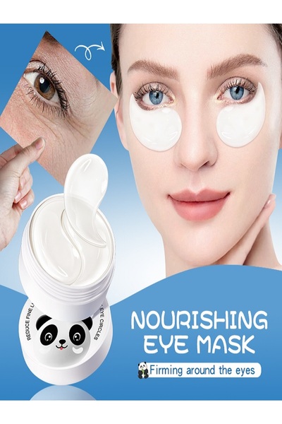 SADOER Crystal Collagene Eye Gel Mask Şişlik, Morluk, Koyu Halka Kaz Ayağı, K...