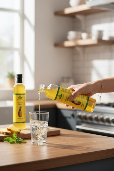 DRNATURAL 3 Adet Bromelain Ananas ve Koenzim Q10 İçeren Detox Şurubu 250 Ml